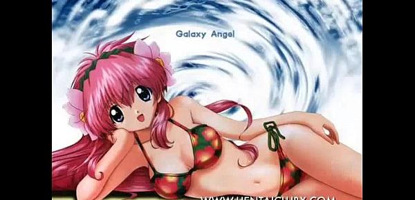  ecchi SEXY anime mahou kawaii girls swimsuits nude
